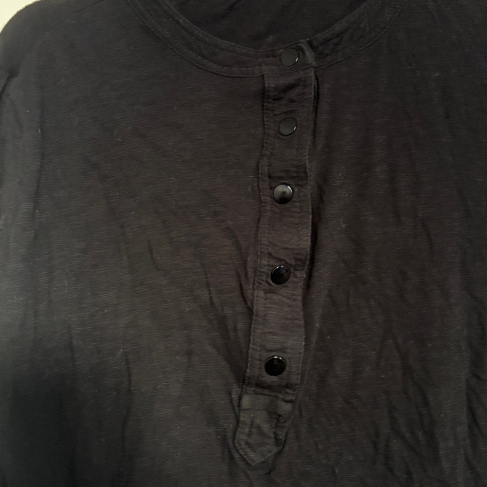Proenza Schouler black Henley szL - Picture 4 of 7